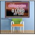 HAVE COMPASSION ON ME O LORD MY GOD  Ultimate Inspirational Wall Art Poster  GWPOSTER10389  "36x24"