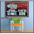 OPRRESSING THE POOR IS AGAINST THE WILL OF GOD  Large Scripture Wall Art  GWPOSTER10429  "36x24"