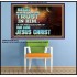 THE PRECIOUS NAME OF OUR LORD JESUS CHRIST  Bible Verse Art Prints  GWPOSTER10432  "36x24"