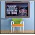 WHAT THE LORD GOD HAS PREPARE FOR THOSE WHO LOVE HIM  Scripture Poster Signs  GWPOSTER10453  "36x24"