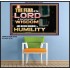 BEFORE HONOUR IS HUMILITY  Scriptural Poster Signs  GWPOSTER10455  "36x24"