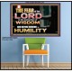 BEFORE HONOUR IS HUMILITY  Scriptural Poster Signs  GWPOSTER10455  