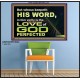 THOSE WHO KEEP THE WORD OF GOD ENJOY HIS GREAT LOVE  Bible Verses Wall Art  GWPOSTER10482  