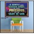 GENTLE AND PEACEFUL SPIRIT VERY PRECIOUS IN GOD SIGHT  Bible Verses to Encourage  Poster  GWPOSTER10496  "36x24"