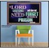 THE LORD NEVER FORGET HIS CHILDREN  Christian Artwork Poster  GWPOSTER10507  "36x24"