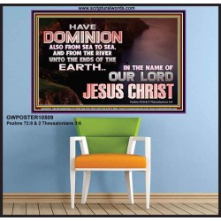HAVE EVERLASTING DOMINION  Scripture Art Prints  GWPOSTER10509  "36x24"