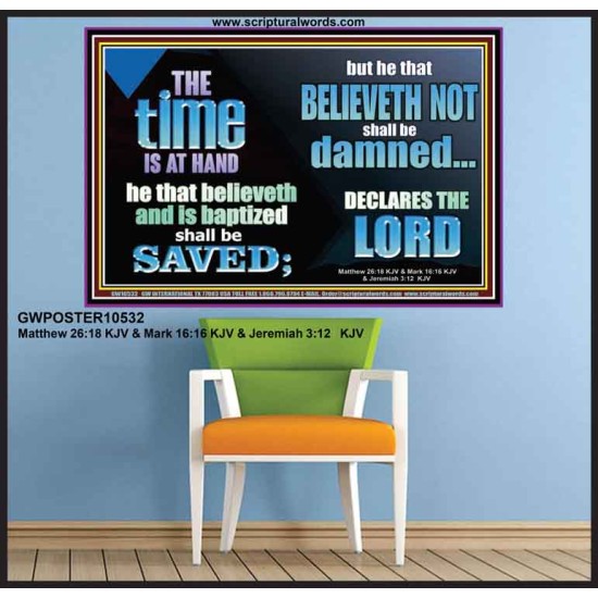 THE TIME IS AT HAND  Ultimate Power Poster  GWPOSTER10532  