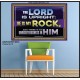 THE LORD IS UPRIGHT AND MY ROCK  Church Poster  GWPOSTER10535  