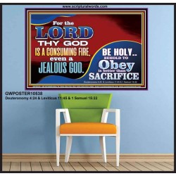 TO OBEY IS BETTER THAN SACRIFICE  Scripture Art Prints Poster  GWPOSTER10538  "36x24"