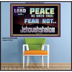 JEHOVAHSHALOM PEACE BE UNTO THEE  Christian Paintings  GWPOSTER10540  "36x24"