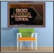 GOD LOVETH A CHEERFUL GIVER  Christian Paintings  GWPOSTER10541  