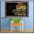 THE NAME OF THE LORD IS A STRONG TOWER  Contemporary Christian Wall Art  GWPOSTER10542  "36x24"