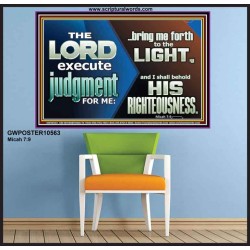 BRING ME FORTH TO THE LIGHT O LORD JEHOVAH  Scripture Art Prints Poster  GWPOSTER10563  "36x24"