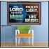 BRING ME FORTH TO THE LIGHT O LORD JEHOVAH  Scripture Art Prints Poster  GWPOSTER10563  "36x24"