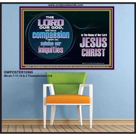 HAVE COMPASSION UPON US O LORD  Christian Paintings  GWPOSTER10565  