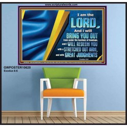I WILL REDEEM YOU WITH A STRETCHED OUT ARM  New Wall Décor  GWPOSTER10620  "36x24"