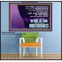 DOING THE DESIRE OF GOD LEADS TO RIGHTEOUSNESS  Bible Verse Poster Art  GWPOSTER10628  "36x24"
