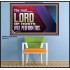 THE ZEAL OF THE LORD OF HOSTS  Printable Bible Verses to Poster  GWPOSTER10640  "36x24"