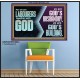 BE GOD'S HUSBANDRY AND GOD'S BUILDING  Large Scriptural Wall Art  GWPOSTER10643  