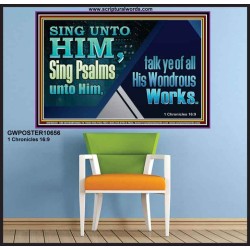 TESTIFY OF ALL HIS WONDROUS WORKS  Ultimate Power Poster  GWPOSTER10656  "36x24"
