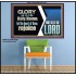 THE HEART OF THEM THAT SEEK THE LORD REJOICE  Righteous Living Christian Poster  GWPOSTER10657  "36x24"
