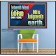 JEHOVAH NISSI IS THE LORD OUR GOD  Sanctuary Wall Poster  GWPOSTER10661  