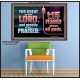 THE LORD IS TO BE FEARED ABOVE ALL GODS  Righteous Living Christian Poster  GWPOSTER10666  