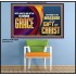 A GIVEN GRACE ACCORDING TO THE MEASURE OF THE GIFT OF CHRIST  Children Room Wall Poster  GWPOSTER10669  "36x24"