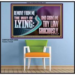 GRANT ME THY LAW GRACIOUSLY  Unique Scriptural Poster  GWPOSTER10690  "36x24"