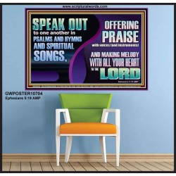 MAKE MELODY TO THE LORD WITH ALL YOUR HEART  Ultimate Power Poster  GWPOSTER10704  "36x24"