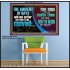 THE ANCIENT OF DAYS WILL NOT SUFFER THY FOOT TO BE MOVED  Scripture Wall Art  GWPOSTER10728  "36x24"