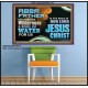 ABBA FATHER WILL MAKE OUR WILDERNESS A POOL OF WATER  Christian Poster Art  GWPOSTER10737  
