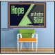 HOPE AN ANCHOR OF THE SOUL  Christian Paintings  GWPOSTER10762  