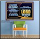 THE WORD OF THE LORD IS CERTAIN AND IT WILL HAPPEN  Modern Christian Wall Décor  GWPOSTER10780  