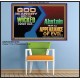 GOD IS ANGRY WITH THE WICKED EVERY DAY  Biblical Paintings Poster  GWPOSTER10790  