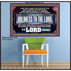 THE HOLY CROWN OF PURE GOLD  Righteous Living Christian Poster  GWPOSTER11756  "36x24"