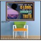 ALL THY COMMANDMENTS ARE TRUTH  Scripture Art Poster  GWPOSTER12051  