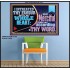 I INTREATED THY FAVOUR WITH MY WHOLE HEART  Art & Décor  GWPOSTER12154  "36x24"