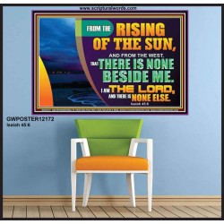 I AM THE LORD THERE IS NONE ELSE  Printable Bible Verses to Poster  GWPOSTER12172  "36x24"