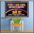 UNTO ME EVERY KNEE SHALL BOW  Scripture Wall Art  GWPOSTER12176  "36x24"