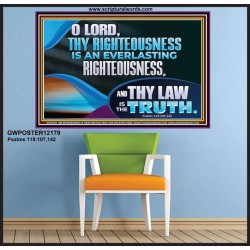 O LORD THY LAW IS THE TRUTH  Ultimate Inspirational Wall Art Picture  GWPOSTER12179  "36x24"