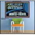 MY HORN SHALT THOU EXALT LIKE THE HORN OF AN UNICORN  Sanctuary Wall Poster  GWPOSTER12319  "36x24"