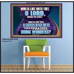 FEARFUL IN PRAISES DOING WONDERS  Ultimate Inspirational Wall Art Poster  GWPOSTER12320  "36x24"