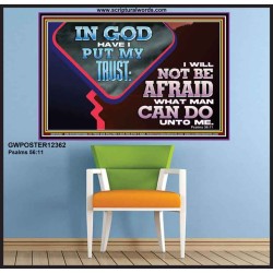 IN GOD I HAVE PUT MY TRUST  Ultimate Power Picture  GWPOSTER12362  "36x24"