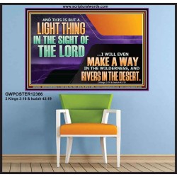 I WILL EVEN MAKE A WAY IN THE WILDERNESS AND RIVERS IN THE DESERT  Children Room  GWPOSTER12366  "36x24"