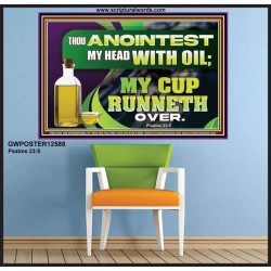 MY CUP RUNNETH OVER  Unique Power Bible Poster  GWPOSTER12588  "36x24"