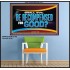 SHALL EVIL BE RECOMPENSED FOR GOOD  Scripture Poster Signs  GWPOSTER12708  "36x24"