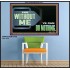 FOR WITHOUT ME YE CAN DO NOTHING  Scriptural Poster Signs  GWPOSTER12709  "36x24"