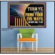 TURN FROM YOUR EVIL WAYS  Religious Wall Art   GWPOSTER12952  