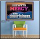 SHEW MERCY WITH CHEERFULNESS  Bible Scriptures on Forgiveness Poster  GWPOSTER12964  